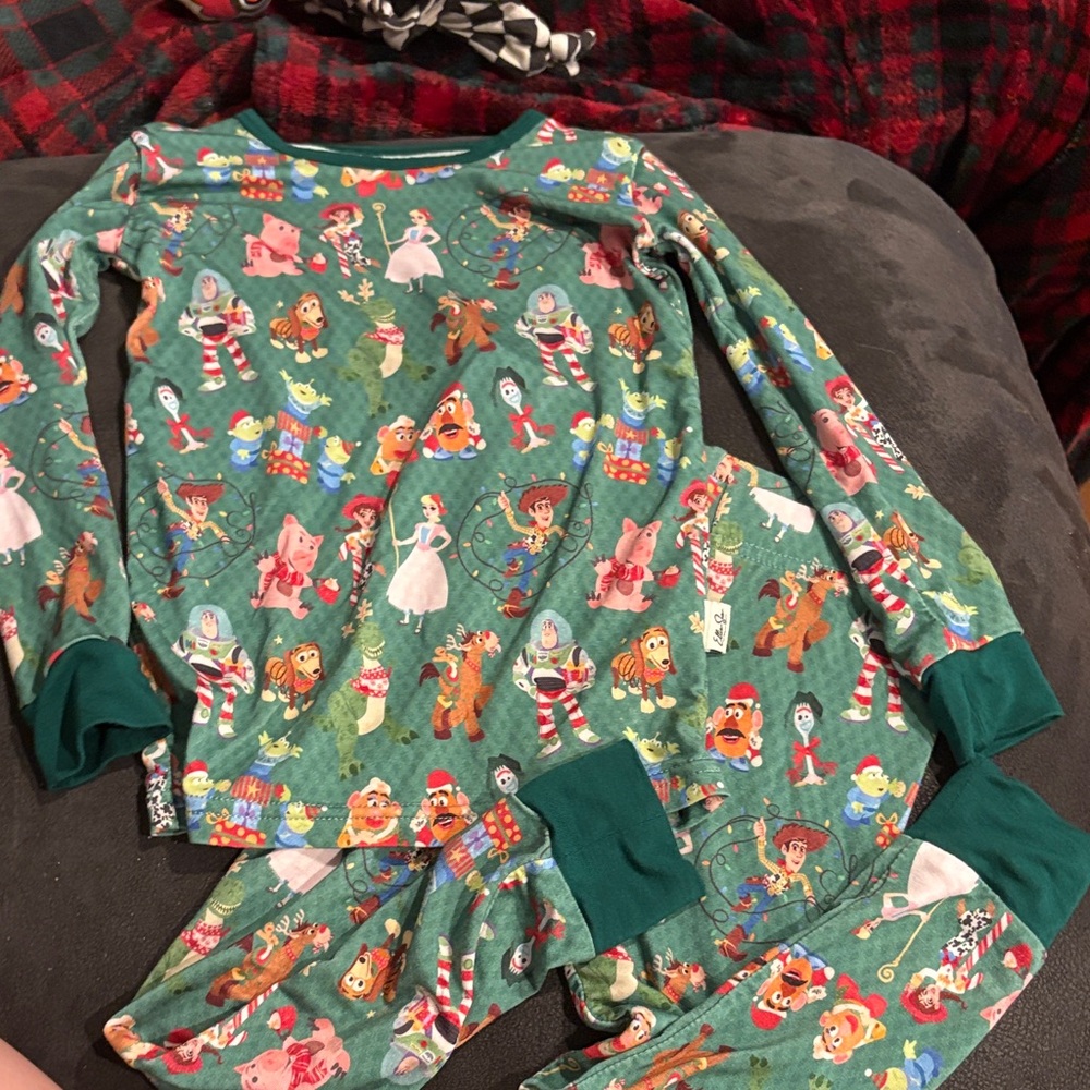 Toy Story Christmas bamboo Pajama Set